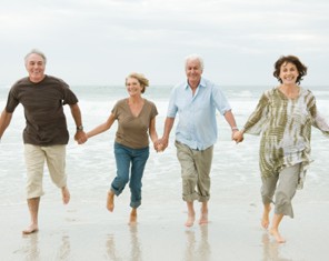 Senioren geniessen das Leben ab 50plus mit Lebensfreude50.de